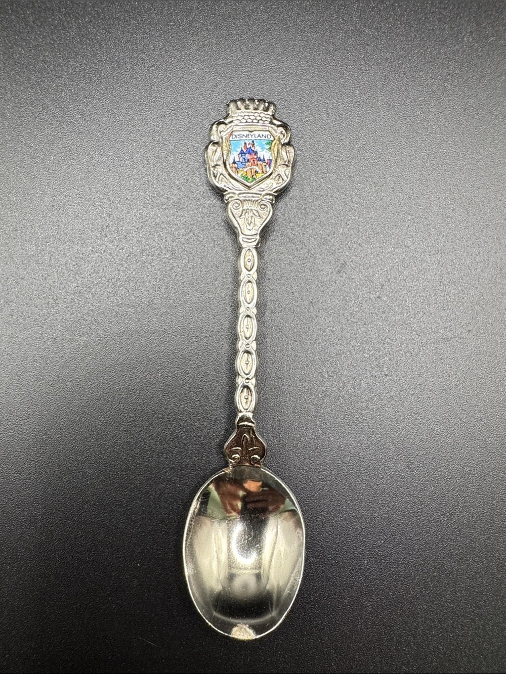 Vintage Walt Disney Productions Disneyland Castle Souvenir Spoon Collectible